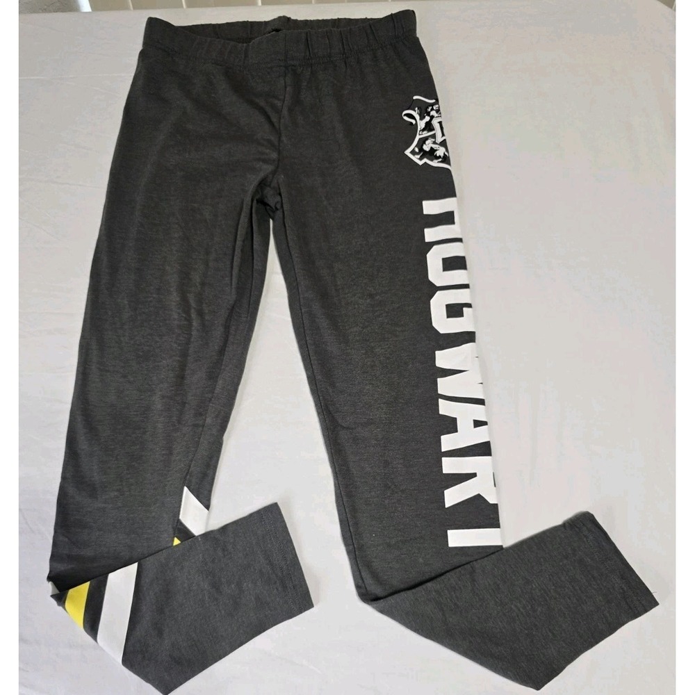 Warner Bros Women's Medium Leggings Gray Harry Potter‎ Hogwarts